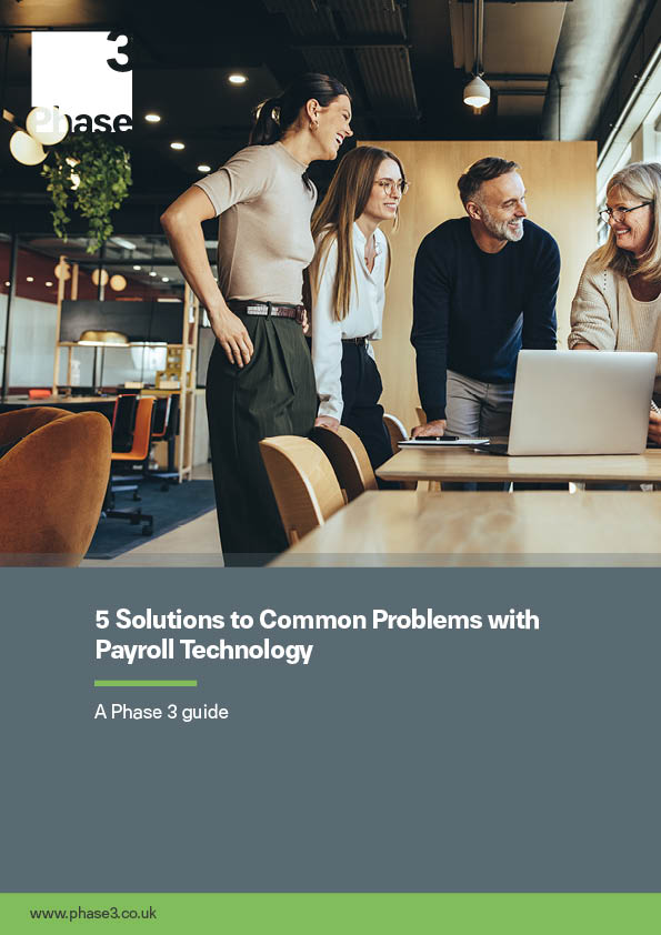 5 Solutions to Common Problems with Payroll Technology - Front Cover