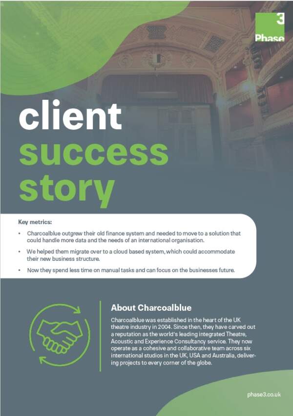 Cover image Charcoalblue case study