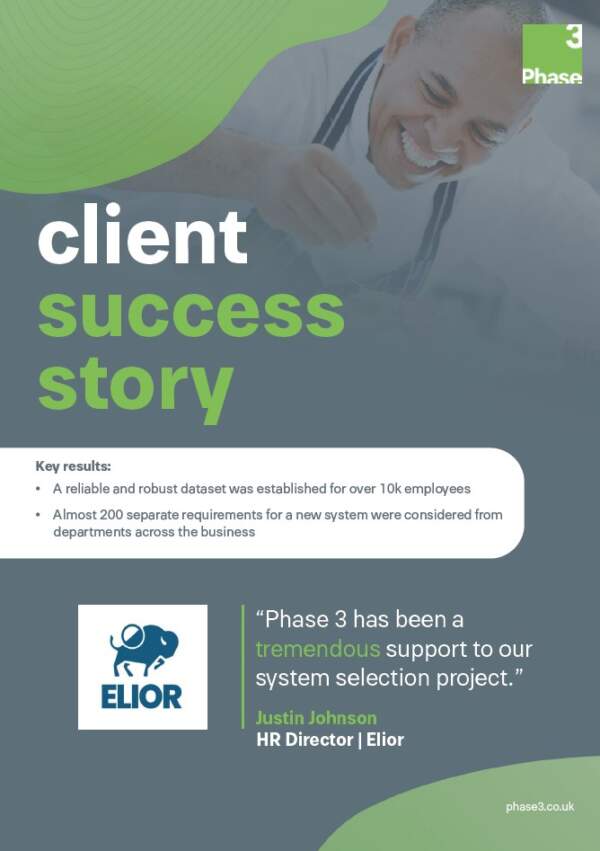 Case Study: System Selection with Elior Cover Image