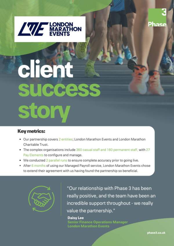 London Marathon Case Study